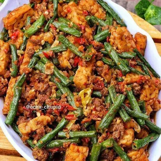 Resep Tumis Kacang Panjang Tempe Kecap Enak Buat Makan Siang