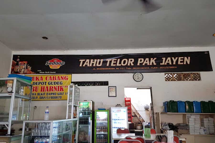 Tahu Telor Pak Jayen Surabaya