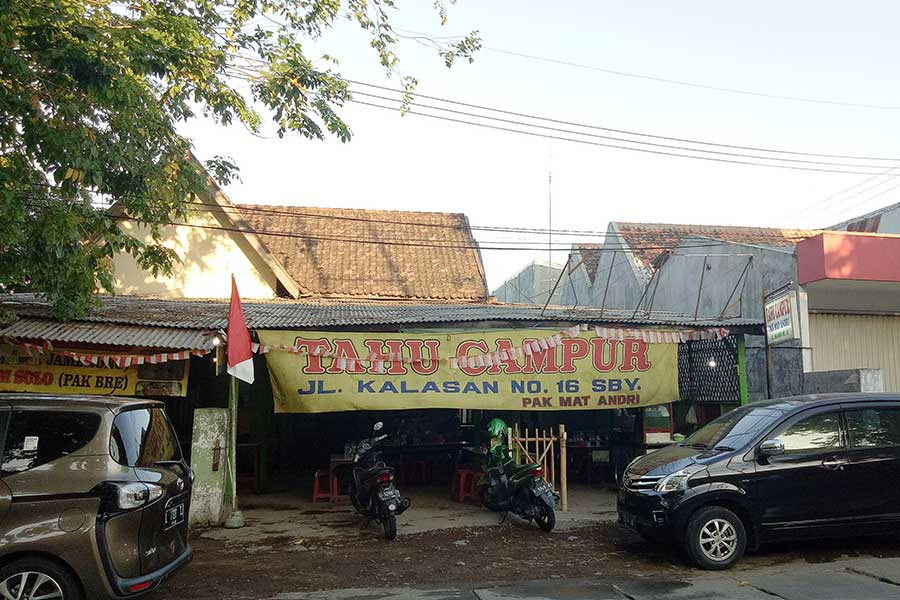 Tahu Campur Kalasan Tempat Makan di Surabaya