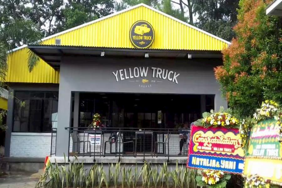yellow truck coffee