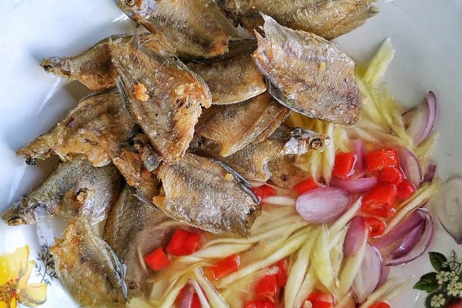 Iwak Karing Sapat Makanan khas Banjarmasin