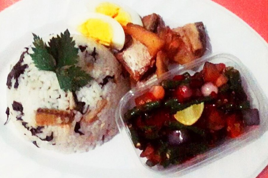 Nasi Bekepor Bontang