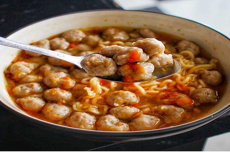 bakso kerikil