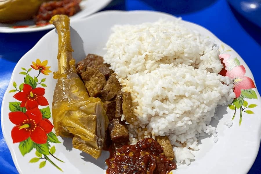 nasi ayam mentog kasmini