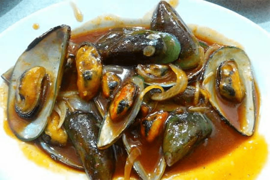seafood kerang hiijau