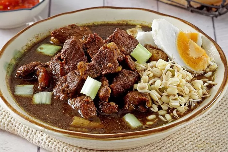 menu buka puasa rawon daging