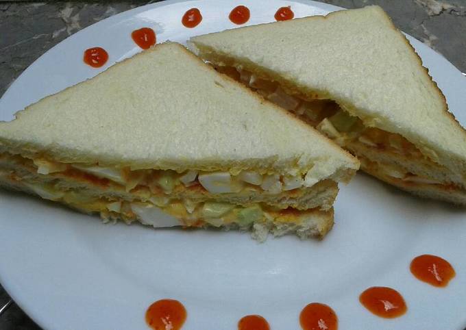 Sandwich Telur Mayo