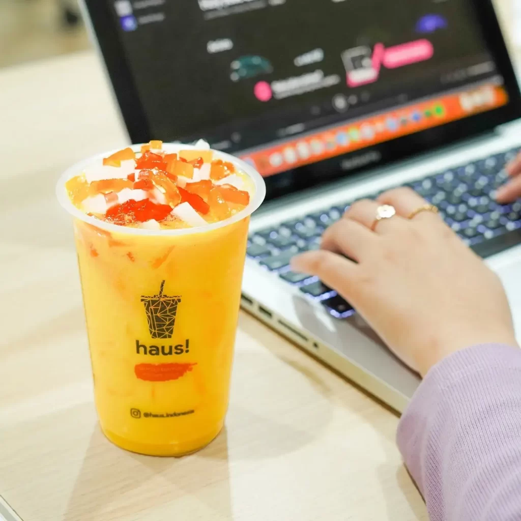 Mango Yakult yang menyegarkan (Sumber: Instagram)