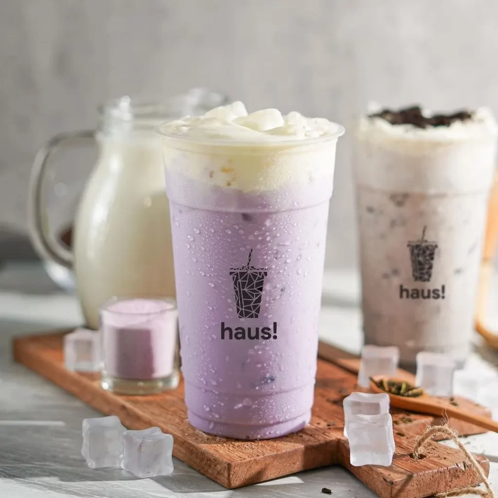 Ice Taro Cheese favorit di Haus (Sumber: Instagram)