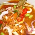 Cumi basah asam manis (Sumber: Cookpad)