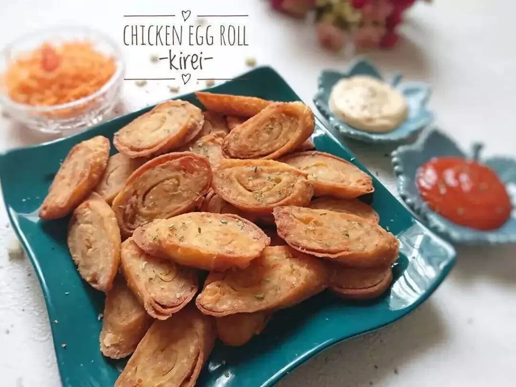Menu Kekinian Chicken Egg Roll (@kireisfathia on Instagram)