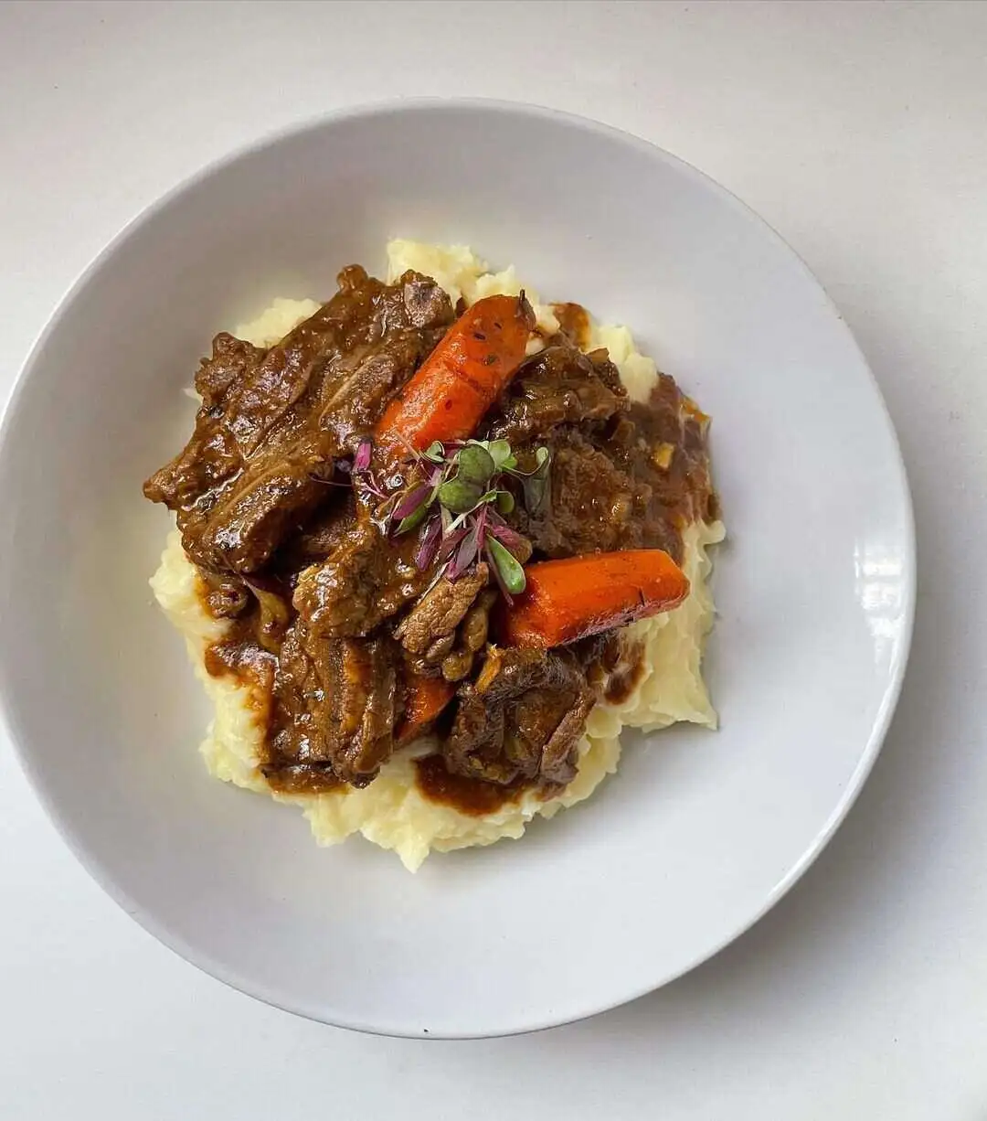Puree Potato dengan Beef (@motso_the_cook on Instagram)