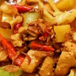 Tongseng ayam santan