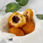 Bola susu isi coklat
