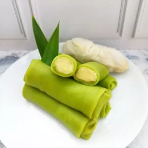 resep dadar gulung durian