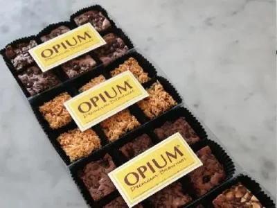 Brownies Opium khas semarang