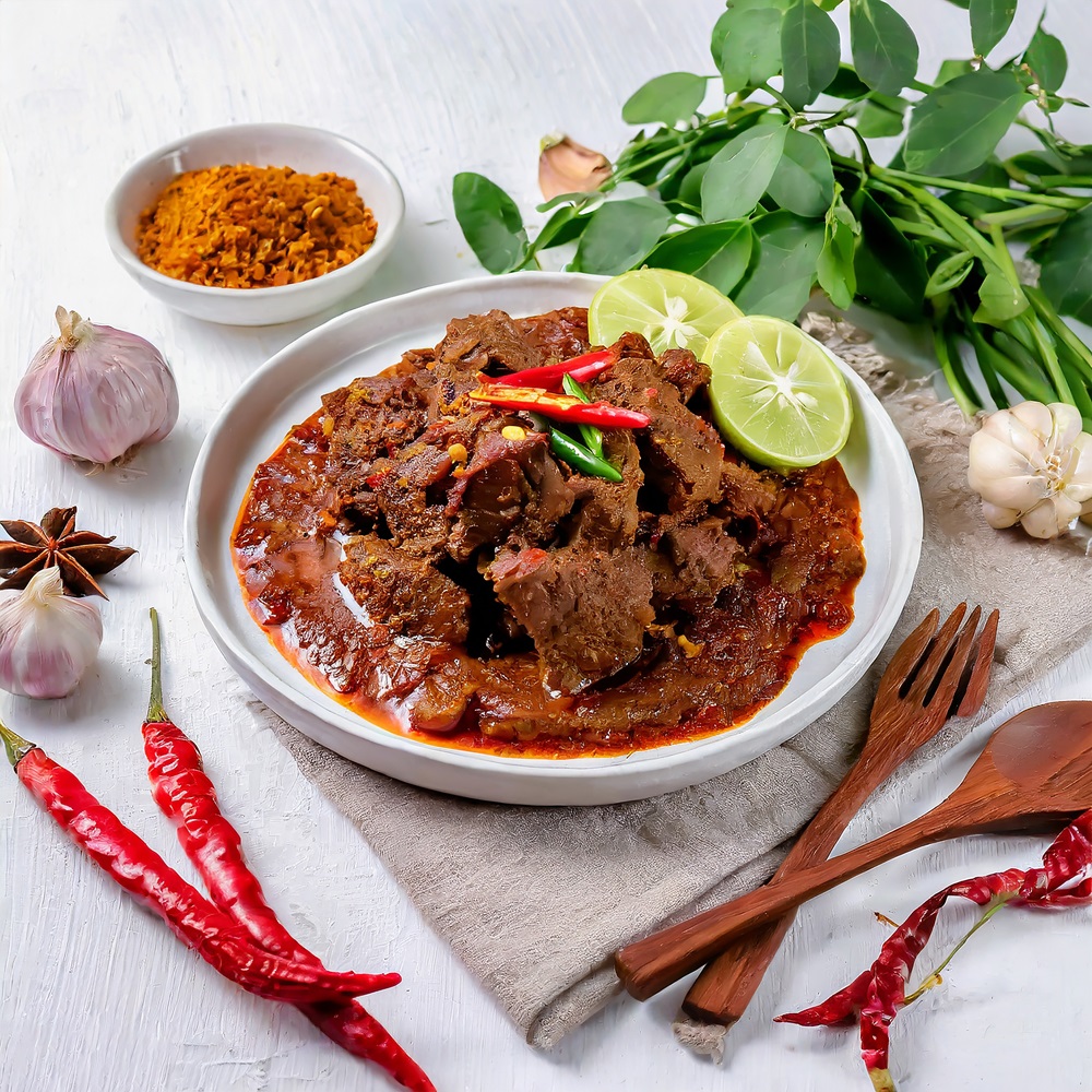 Rendang daging sapi